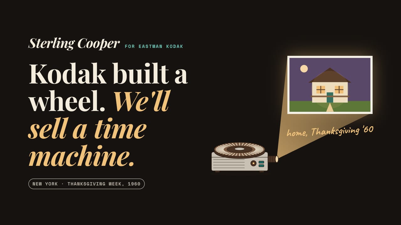 Sterling Cooper deck, first slide